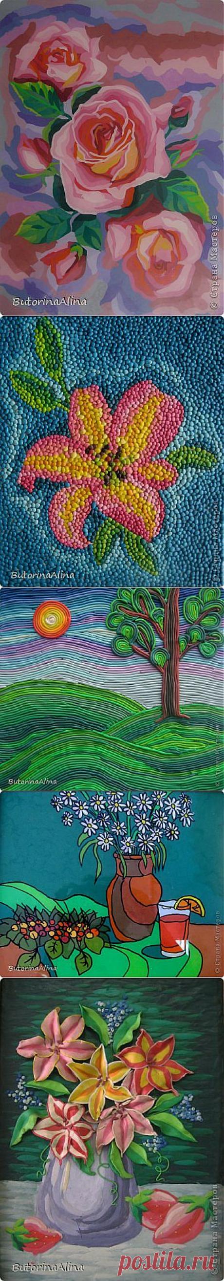 (+1) тема - Пластилиновая живопись Алины Буториной | СДЕЛАЙ САМ!