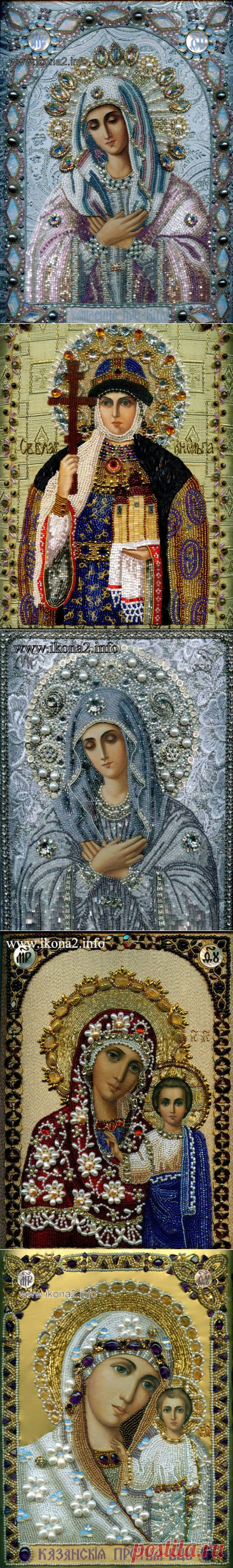 Иконы, писаные бисером — Рукоделие