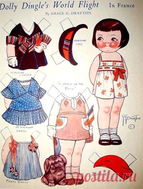 Boneca de papel / Paper doll | Flickr - Photo Sharing!