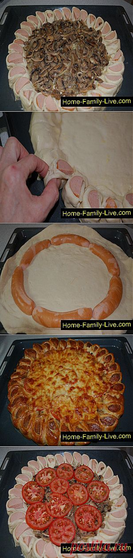Кулинарные рецепты Пирог с грибами &amp;raquo; Кулинарные рецепты