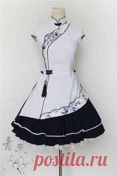 --> Newly Added: QingHe +~Flowers Blooming~+ Qi Lolita Dress --> Brand: QingHe (An indie and popular Taobao brand) --> Size XXL available ^_^ --> Learn More: http://www.my-lolita-dress.com/qinghe-flowers-blooming-qi-lolita-dress-qhl-1