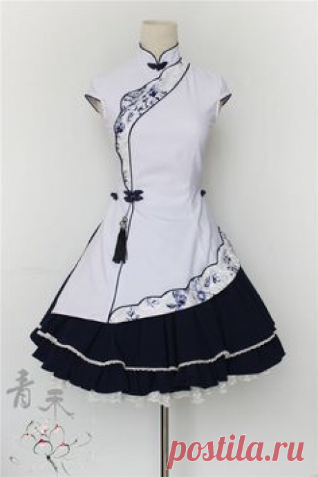 --&gt; Newly Added: QingHe +~Flowers Blooming~+ Qi Lolita Dress --&gt; Brand: QingHe (An indie and popular Taobao brand) --&gt; Size XXL available ^_^ --&gt; Learn More: https://www.my-lolita-dress.com/qinghe-flowers-blooming-qi-lolita-dress-qhl-1