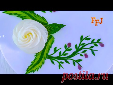 Blossom Radish Rose Disturbed by Charming Cucumber Bird & Designs
