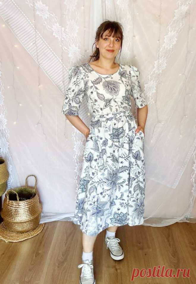 How to Sew a Flattering A-Line Dress with Pockets - Sparrow Refashion: A Blog for Sewing Lovers and DIY Enthusiasts