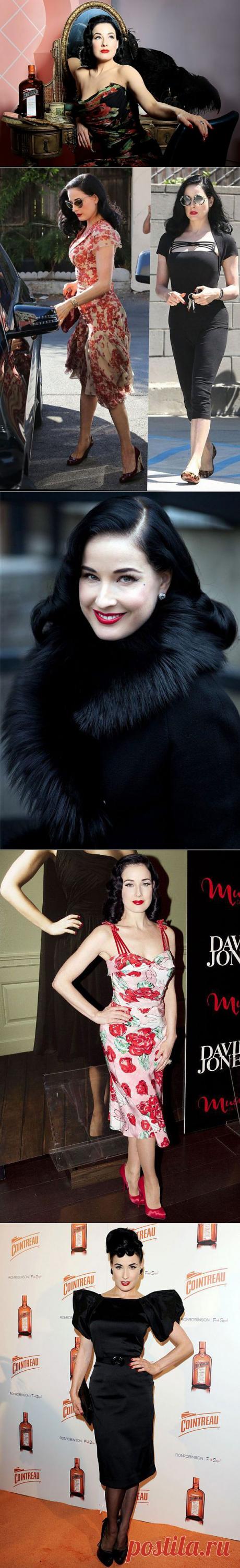 Неподражаемая Дита фон Тиз - королева бурлеска / Шоубиз