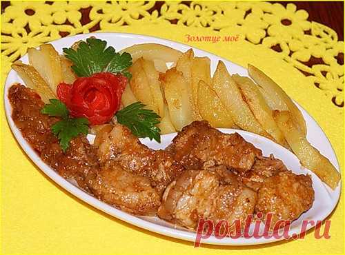 Жаркое из свиной прослойки | Мой мир