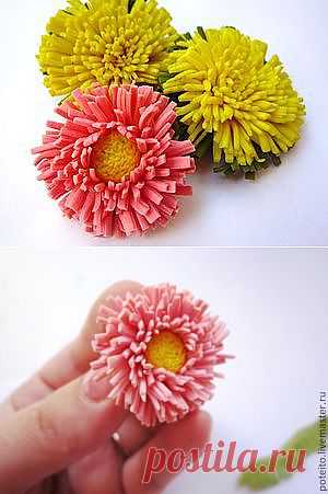 Маргаритки (по мотивам одуванчиков) - Ярмарка Мастеров - ручная работа, handmade