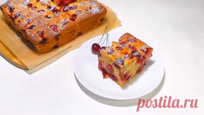 Недорого и вкусно: быстрый ягодный пирог по-чешски