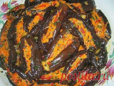 Самые вкусные рецепты: "Манзаны" фаршированные баклажаны по-гречески
