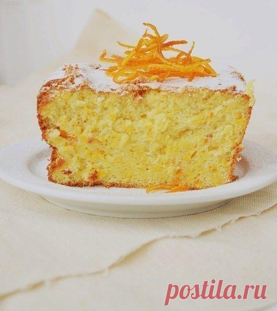 Как приготовить апельсиновый кекс - рецепт, ингридиенты и фотографии