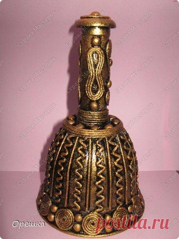 Пейп- арт колокольчик.