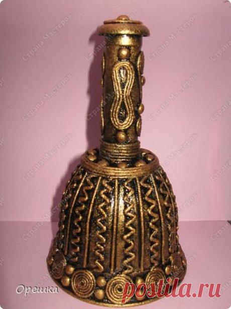 Пейп- арт колокольчик.