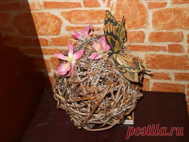 Поделки из ивовых прутьев своими руками