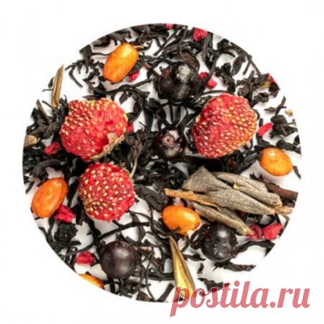 Купить Чай Черный Королевский Бодрящий, тонизирующий, насыщенный, яркий напиток. В нем гармонично сочетаются черный чай Ассам и лесные ягоды. И главное украшение букета это шаманская трава саган-дайля, которая полностью преображает вкус.