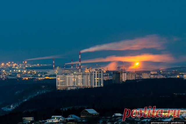 Зимние красоты индустриального города Уфа » Notagram.ru