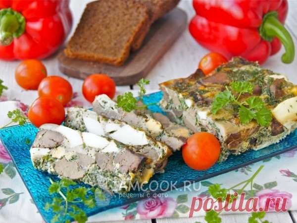 Дроб — рецепт с фото Рецепт вкусной закуски из печени и яиц.