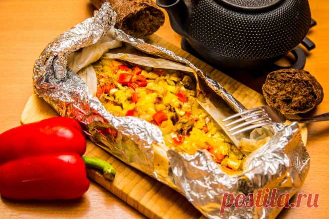Какая вкуснота! Рыба с овощами в конверте | Вкусные рецепты