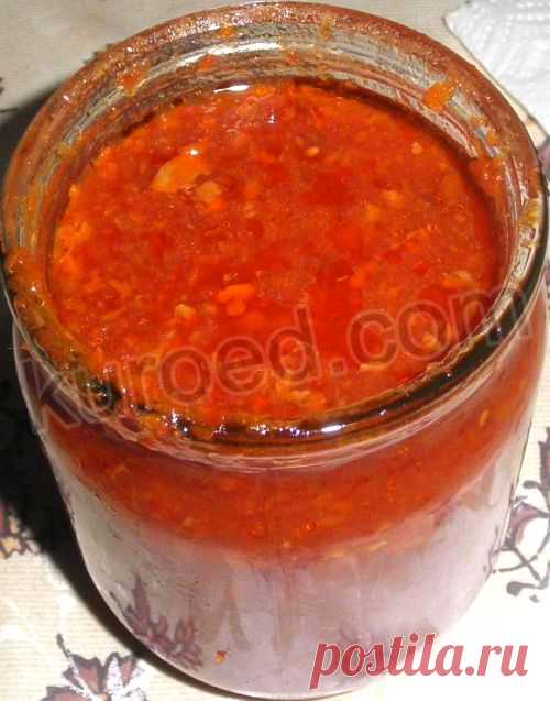 РЕЦЕПТЫ | Аджика домашняя на зиму