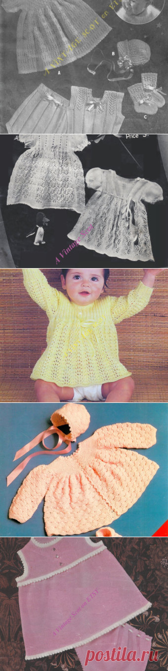 Baby Matinee Jackets / Sweaters 2 styles for Size 20