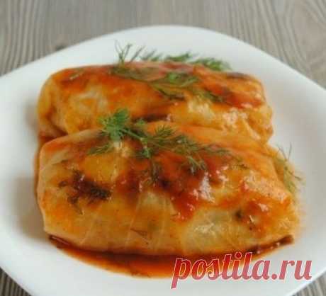Постные голубцы