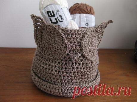 Owl Basket | Flickr - Photo Sharing!