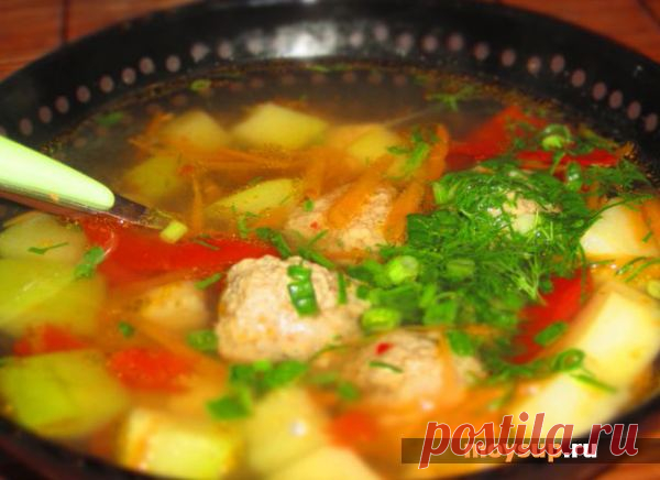 Как приготовить вкусный суп с фрикадельками и клецками