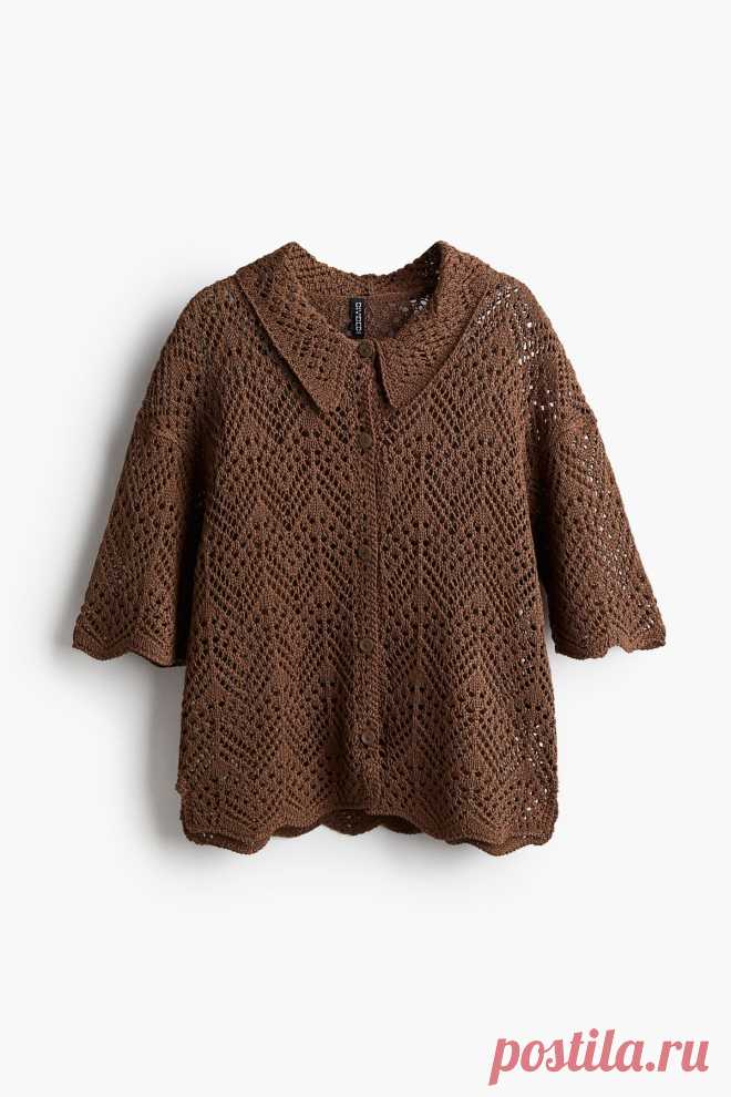 Летний кардиган от H&M (схема узора)