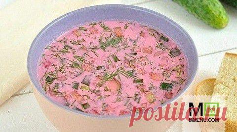 Холодный свекольный суп - кулинарный рецепт. Миллион Меню