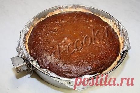 Хорошая кухня - песочный пирог с шоколадной начинкой. Кулинарная книга рецептов. Салаты, выпечка.