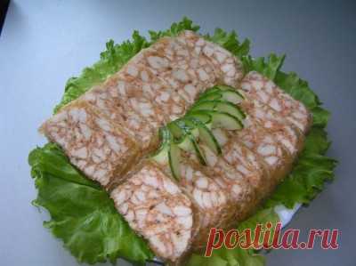 Куриный рулет : Закуски и бутерброды