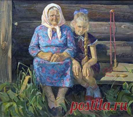 Мне бабушка вздыхая говорила, 
Стирая липкий от горячки пот: 
"Терпи, родная! Ты, ведь не забыла? 
Бог не по силам испытаний не дает!" 

Показать полностью...
