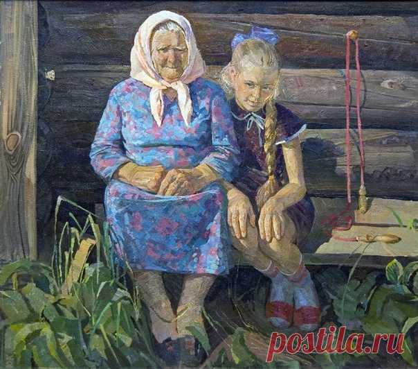 Мне бабушка вздыхая говорила, 
Стирая липкий от горячки пот: 
