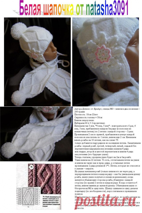 Шарф и шапка.