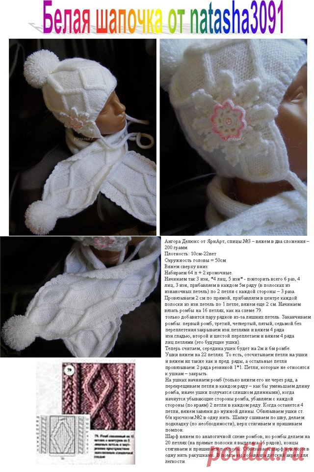 Шарф и шапка.
