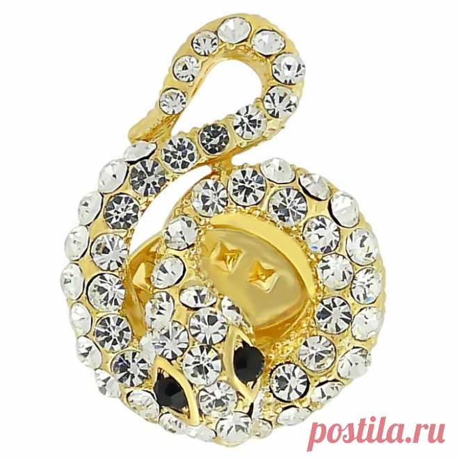 Брошь "Змея" MIA collection
Бренды Бижутерия 	MIA collection
Материал 	кристаллы Swarovski, Под золото