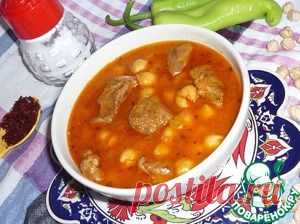 Нут с мясом - кулинарный рецепт