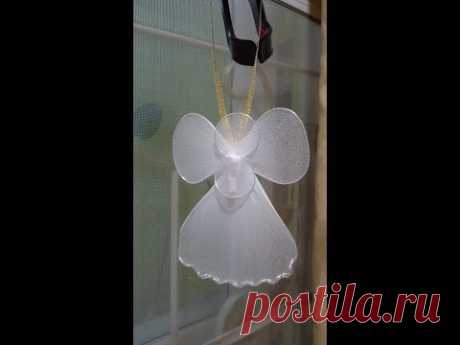 How to make stocking flower (White angel) by fb: ployandpoom(ผ้าใยบัว)