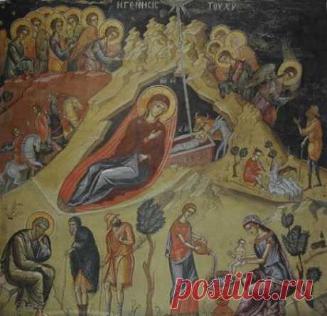 1Икона Афона- Рождество.
