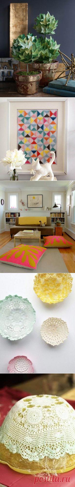 (+1) тема - Поделки, которые сделают ваш дом уютнее | МОЙ ДОМ