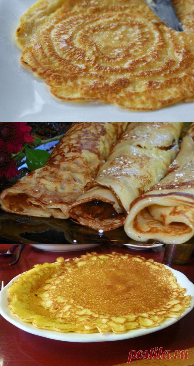 Блины ажурные