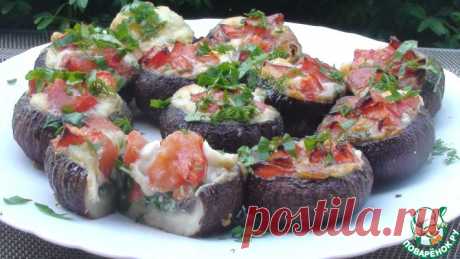 Фаршированные шампиньоны Кулинарный рецепт