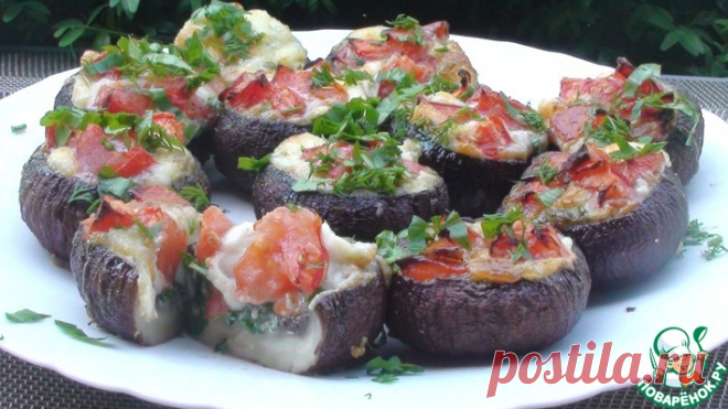 Фаршированные шампиньоны Кулинарный рецепт
