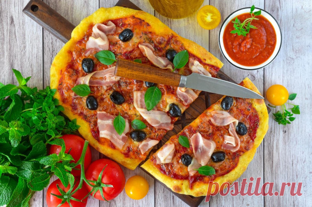 Римская пицца рецепт фото пошагово и видео - 1000.menu