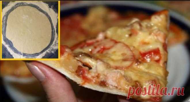 Рецепт ресторанной пиццы