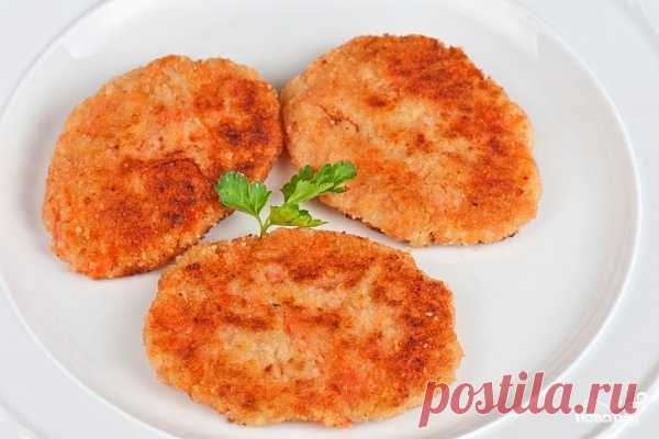 Морковно-яблочные котлеты - пошаговый  рецепт с фото на Повар.ру