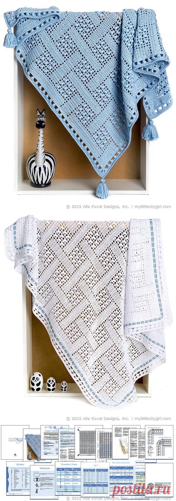 Dream Catcher | Crochet Blanket/Throw for Baby Boys Girls Adult | My Little CityGirl