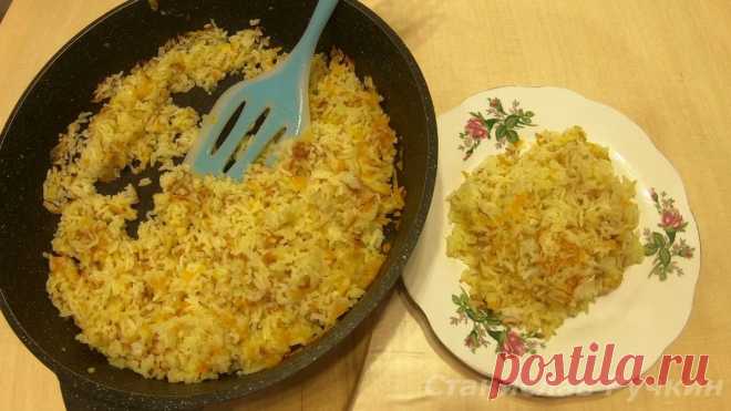 Вроде так просто, а как вкусно получается. Такой рис намного вкуснее отварного. | Станислав... Сегодня приготовим очень вкусный рис с морковью в духовке. Гарнир получается очень вкусным, времени по готовке занимает самый минимум, так что много времени тратить не придется.