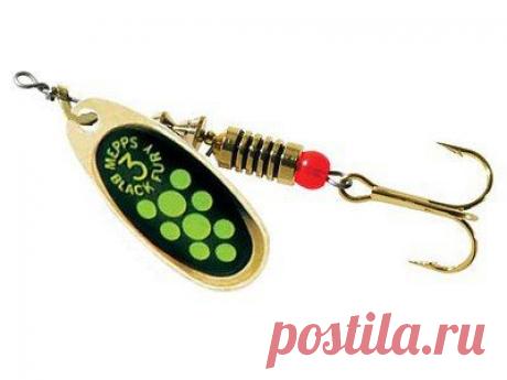 Вращающаяся блесна MEPPS BLACK FURY Ch 0 G / Богатая добыча