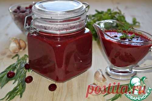 Соус из кизила с тархуном – кулинарный рецепт