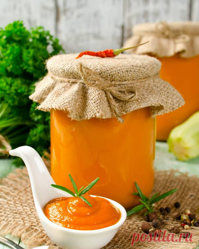 Кабачковая икра с яблоками на зиму